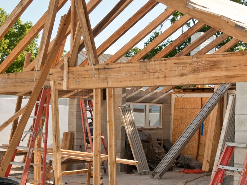 framing for an addition or remodel in San Antonio