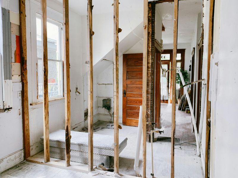 demolition services for the interior of a home in San Antonio