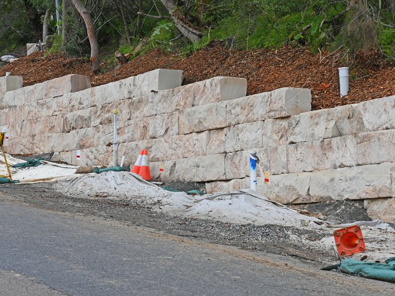 san antonio driveway retaining walls