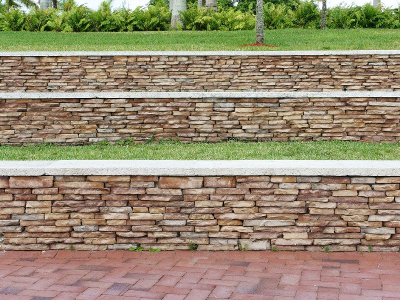 tiered retaining walls san antonio