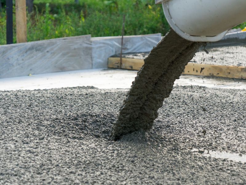 professional concrete installation and pouring services
