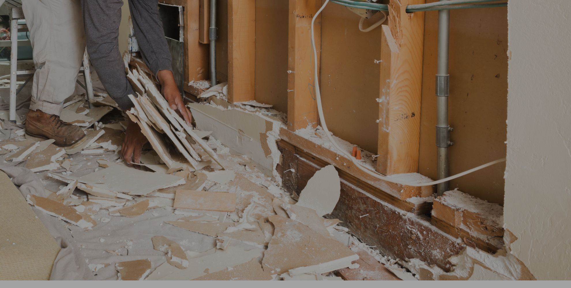 light demolition and construction site clean up services
